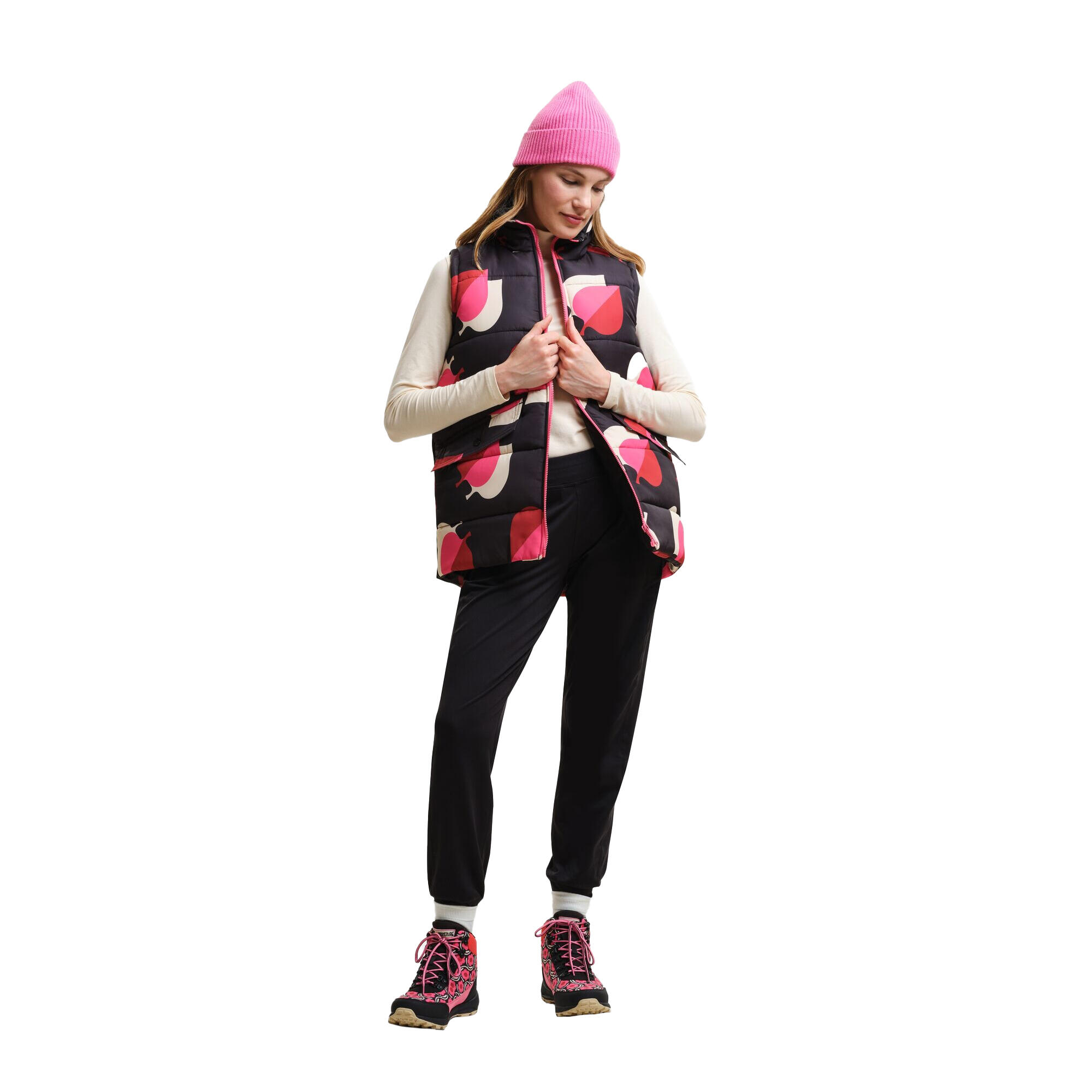 Veste Sans Manches ORLA KIELY Femme (Ombre / Rose) 4/5