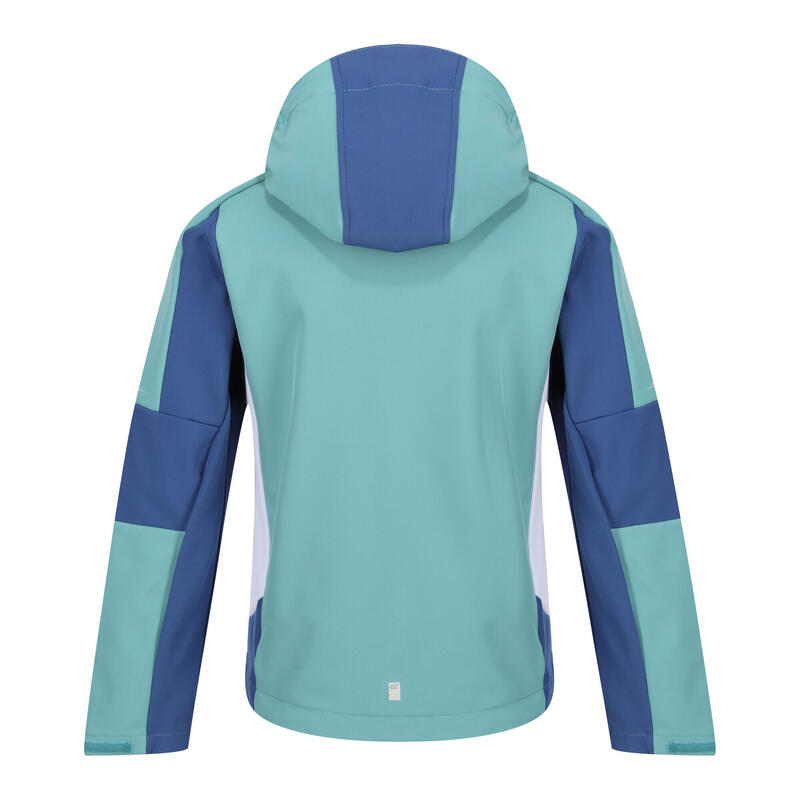 Chaqueta Softshell Acidity VI de Ligera para Niños/Niñas Azul Bristol, Vaquero