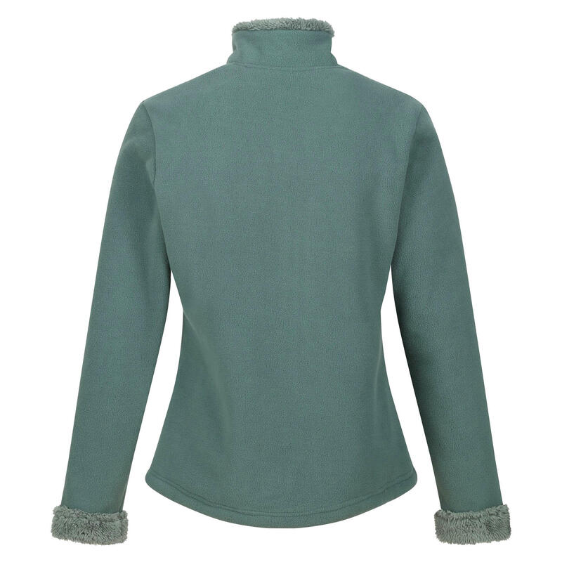 Dames Brandall Zwaarlijvige Fleece Jacket (Donker bosgroen/donker bos)