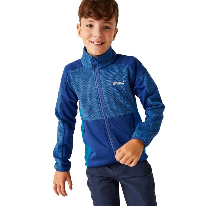 Veste polaire HIGHTON Enfant (Bleu Oxford / Bleu roi)