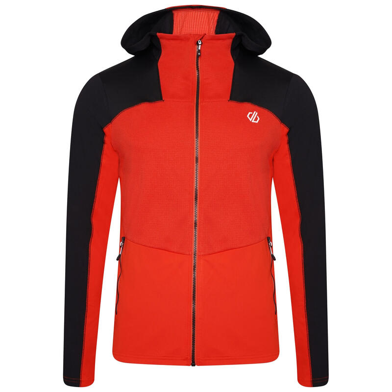 Veste À Capuche REVIVE Homme (Orange Rouge / Noir)