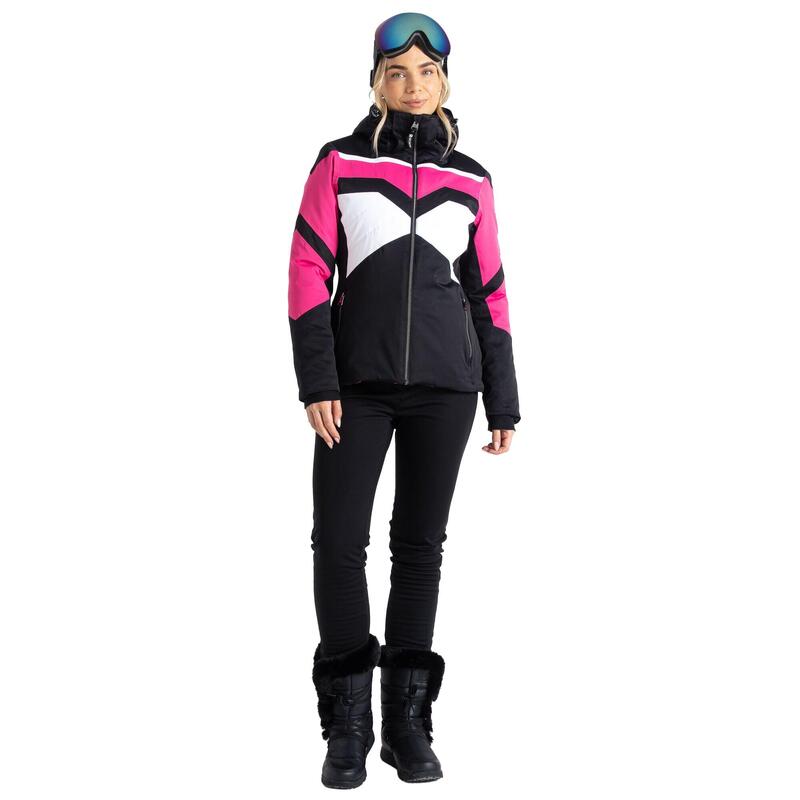 Giacca Con Cappuccio Donna Dare 2B Rocker Rosa Puro Nero