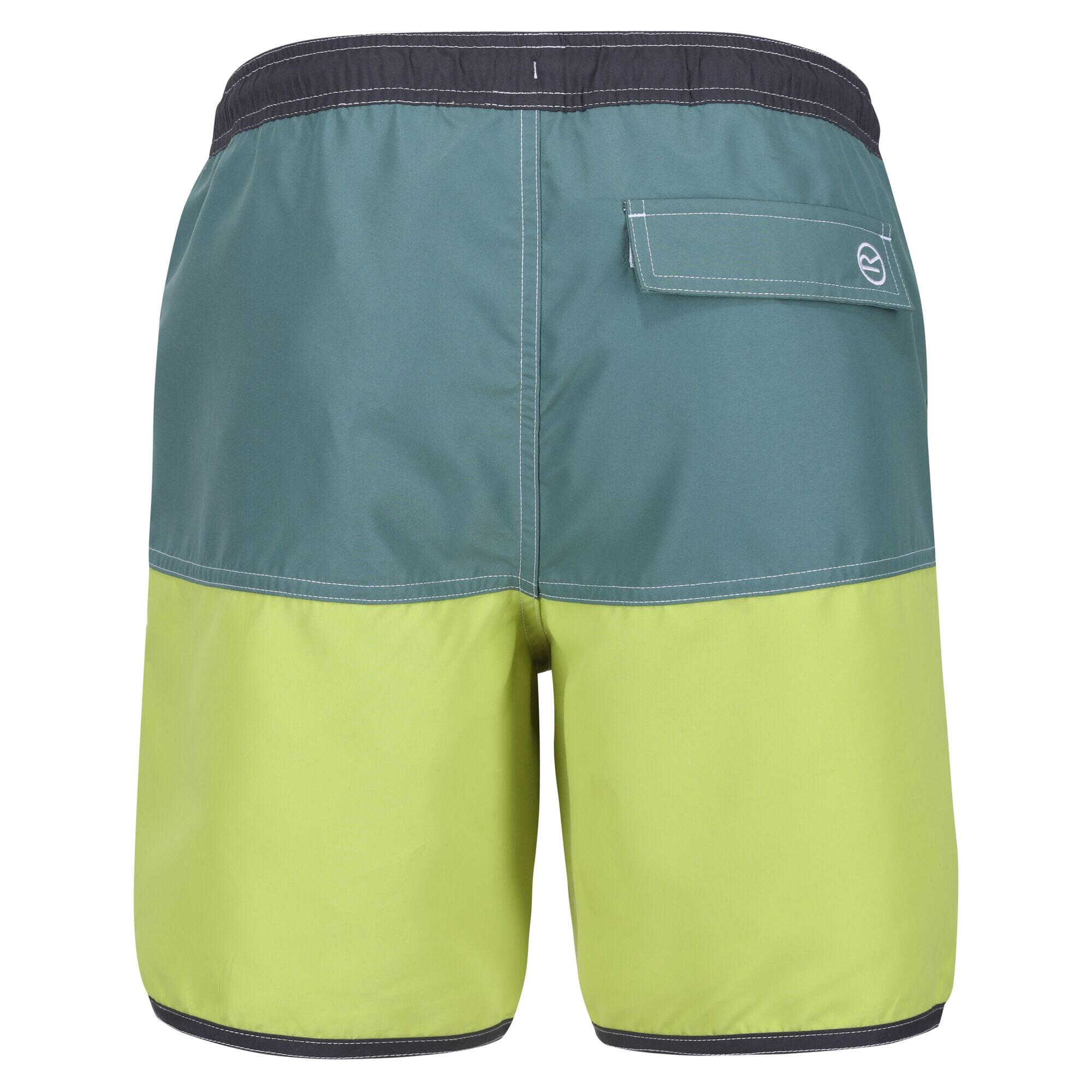 Mens Benicio Swim Shorts (Sea Pine/Green Algae) 2/5