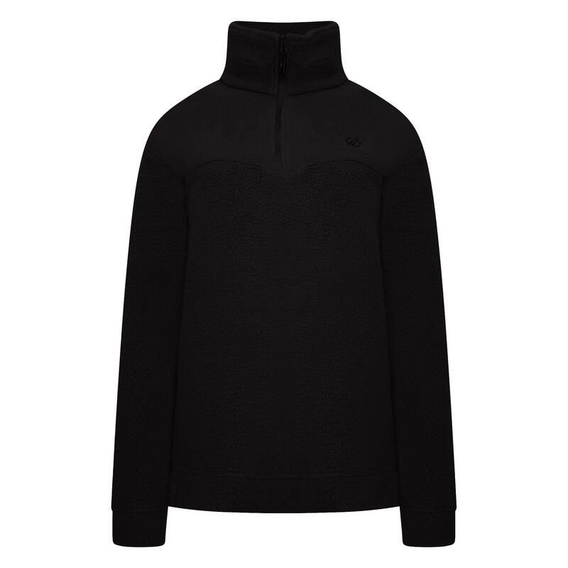 Dames Context Borg Fleece Top (Zwart)