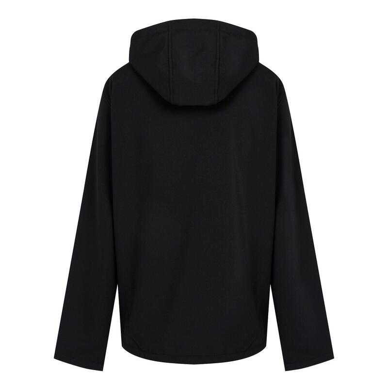 Veste Softshell Homme (Noir / Rouge Classique)