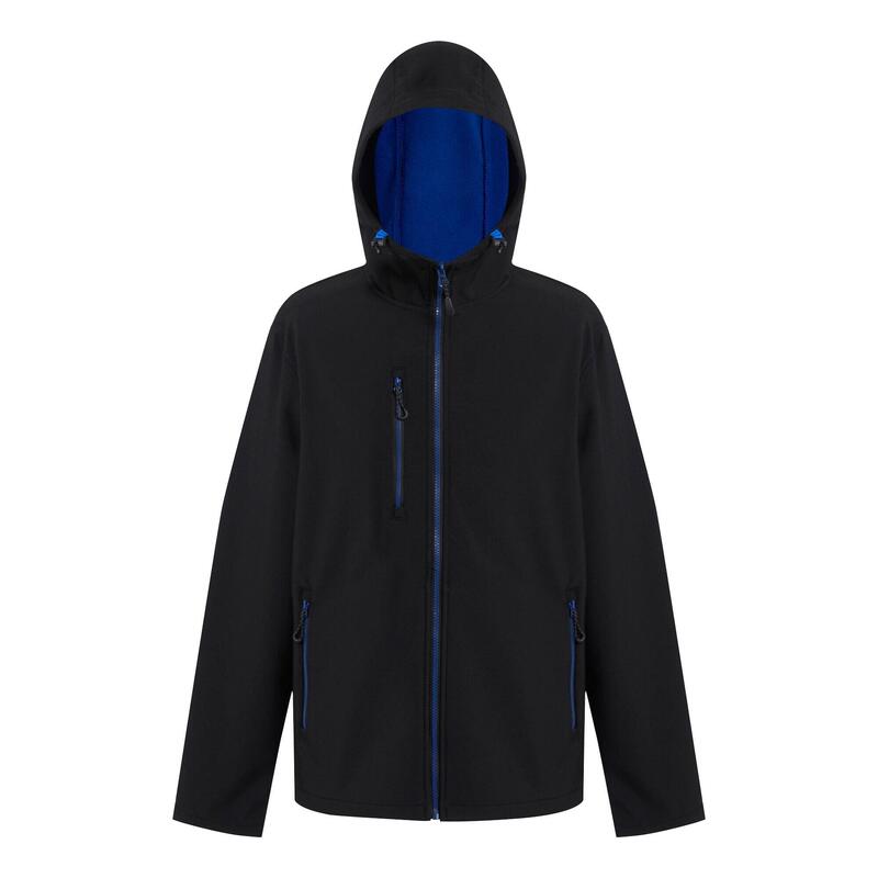 Veste softshell NAVIGATE Homme (Noir / Bleu roi)