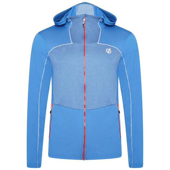 Felpa Con Cappuccio E Zip Intera Leggera Uomo Dare 2B Revive II Blu Vallarta
