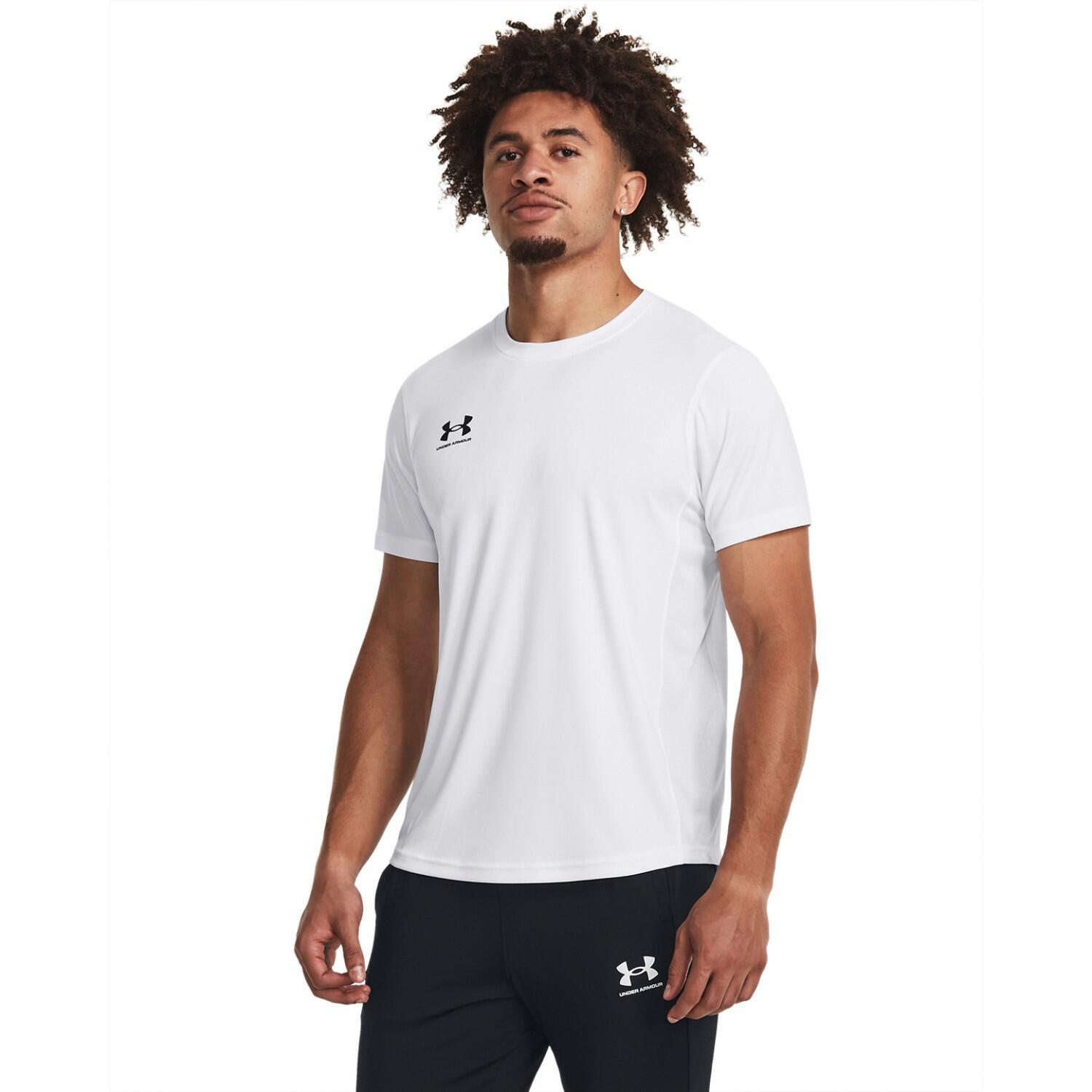 Mens Challenger Training TShirt (White/Black) 2/3