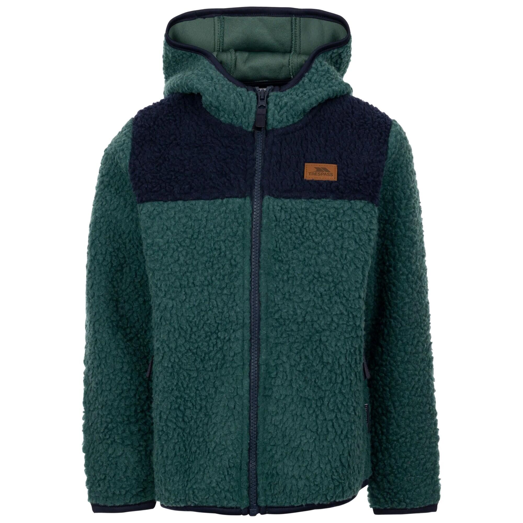 LINDENN Children's fleece jacket (Dark green)