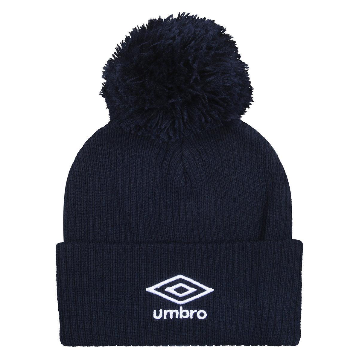 UMBRO Childrens/Kids Bobble Beanie (Navy)
