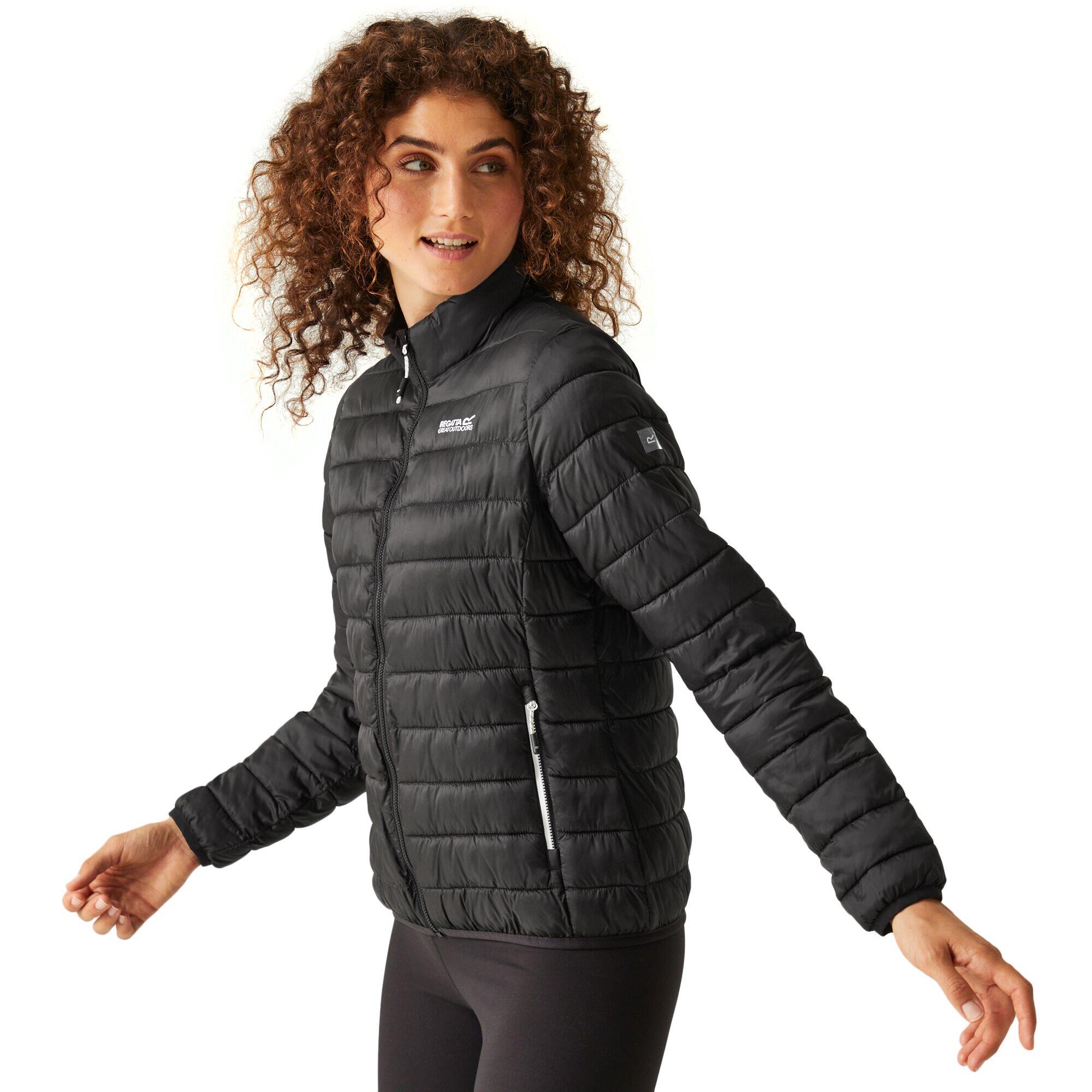 "Hillpack II" Steppjacke für Damen Schwarz 4/5