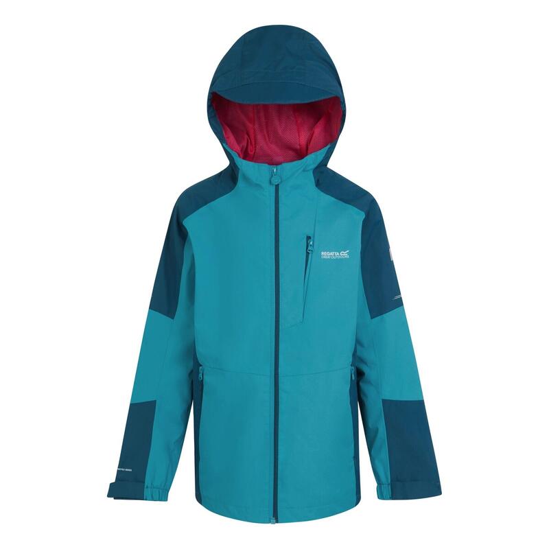 Veste imperméable CALDERDALE Enfant (Bleu tahoe / Bleu marocain)