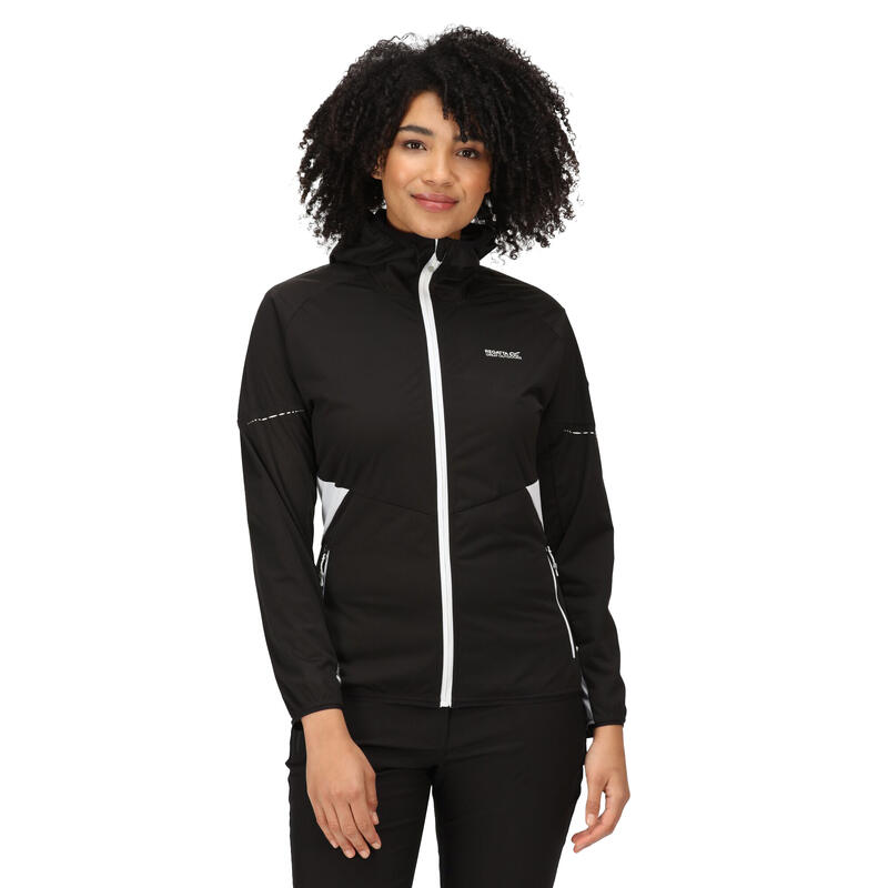 Chaqueta Softshell Tarvos V de Ligera para Mujer Negro