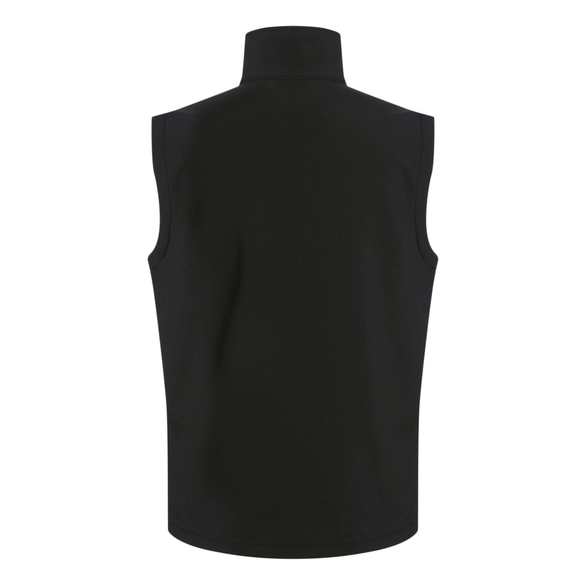 Colete Térmico 2 Camadas Softshell Homem (Preto / Cinzento Foca) 2/5