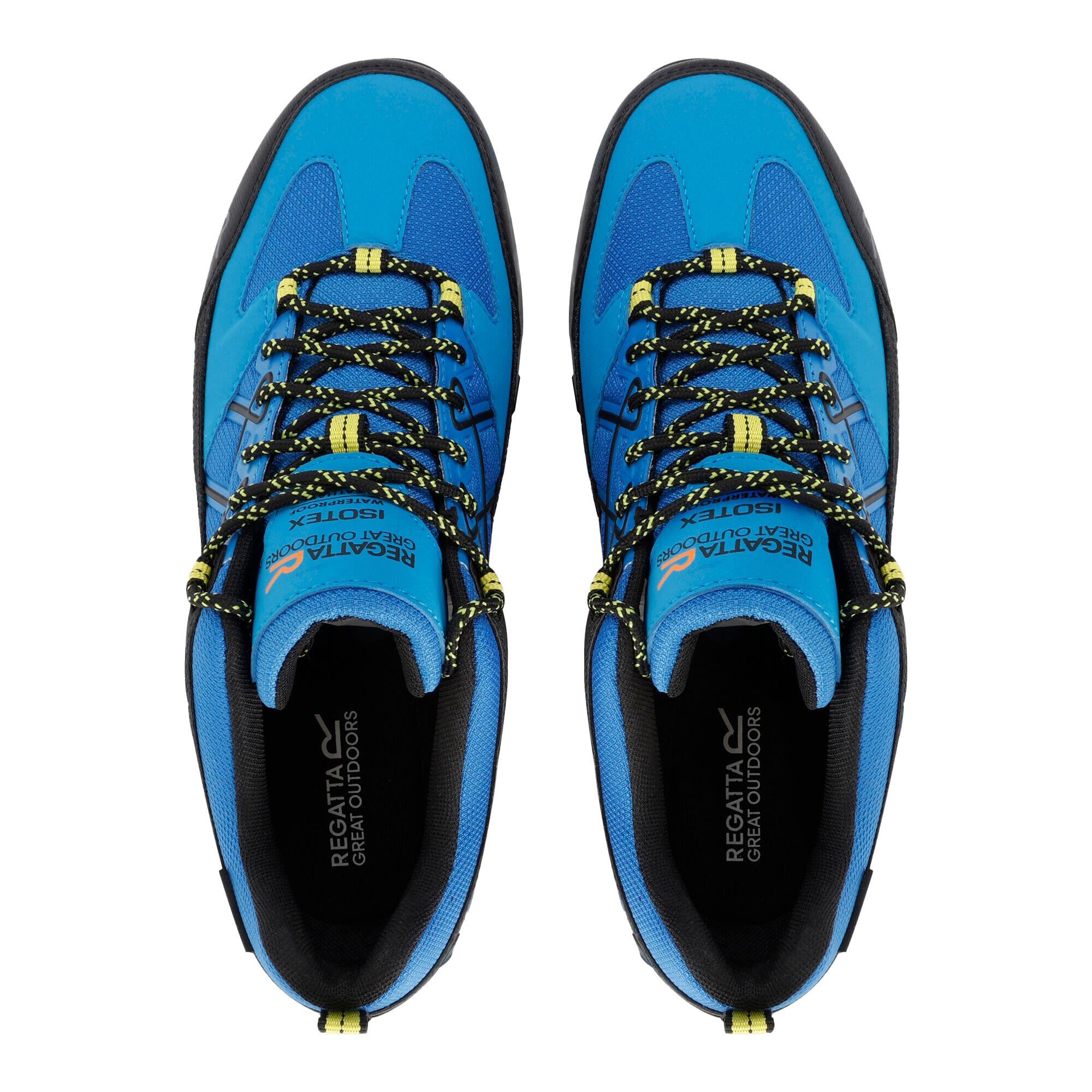 Uomo Scarpe da passeggio SAMARIS (blu / giallo verdastro)