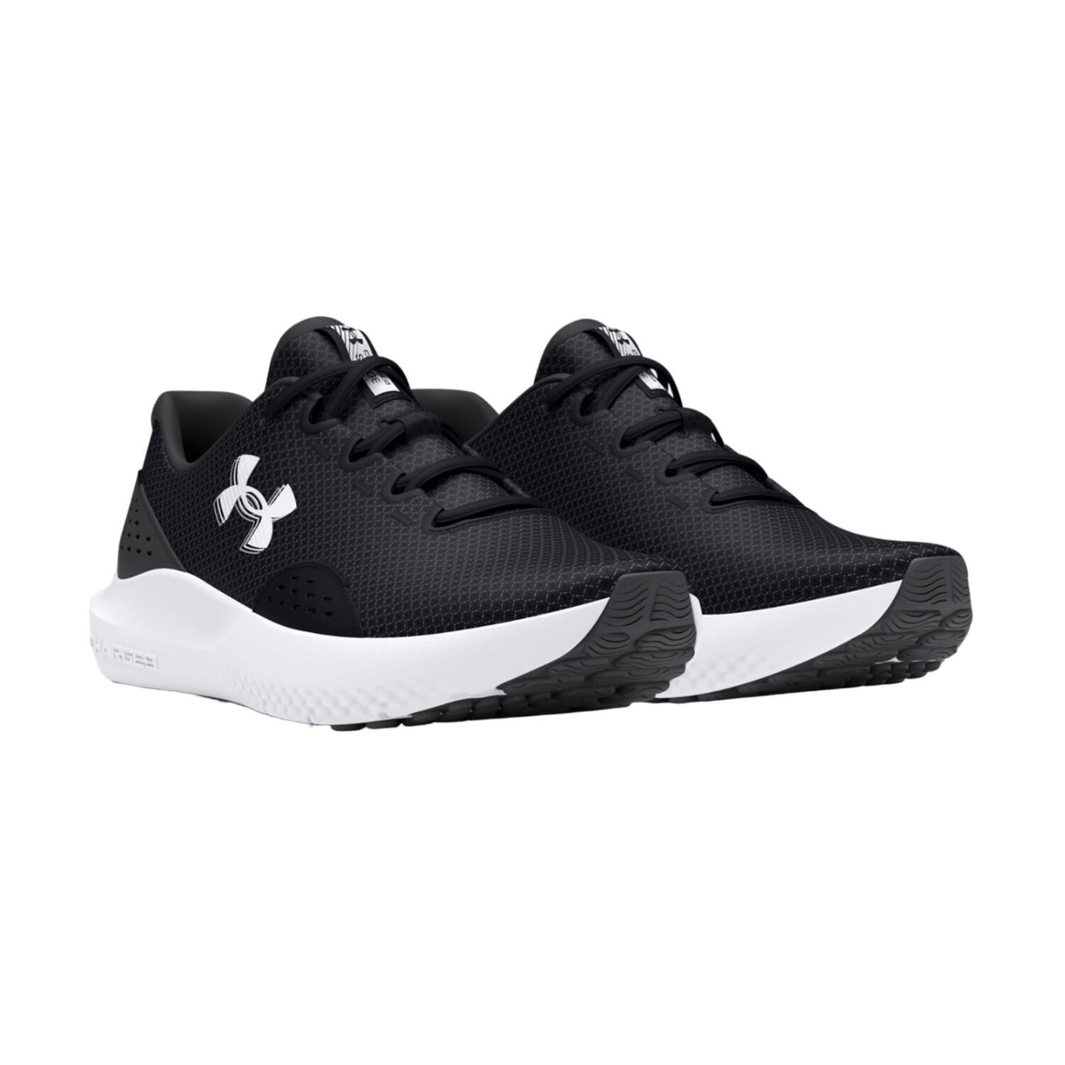 UNDER ARMOUR Mens Surge 4.0 Trainers (Black/White)