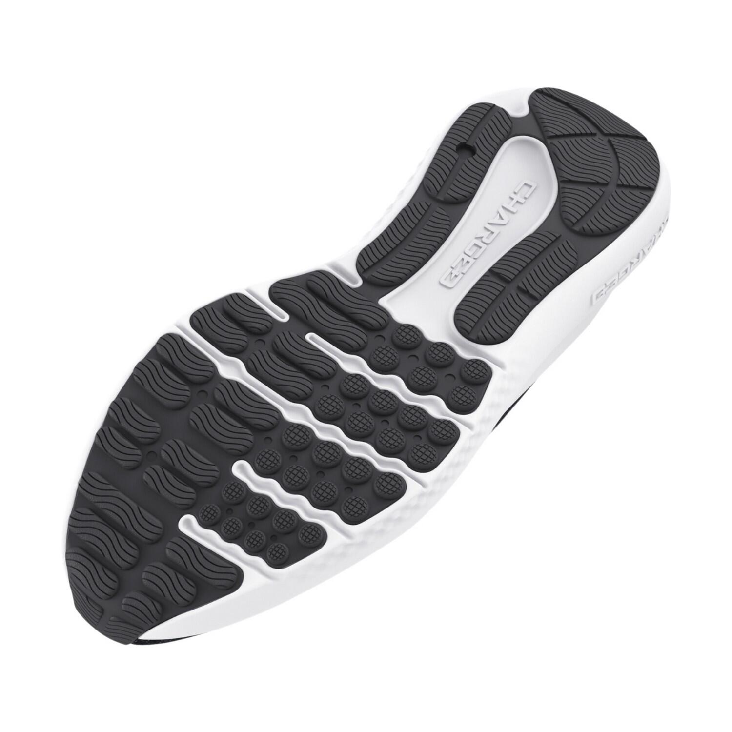 Scarpe Sportive Uomo Under Armour Surge 4.0 Nero Bianco 4/4