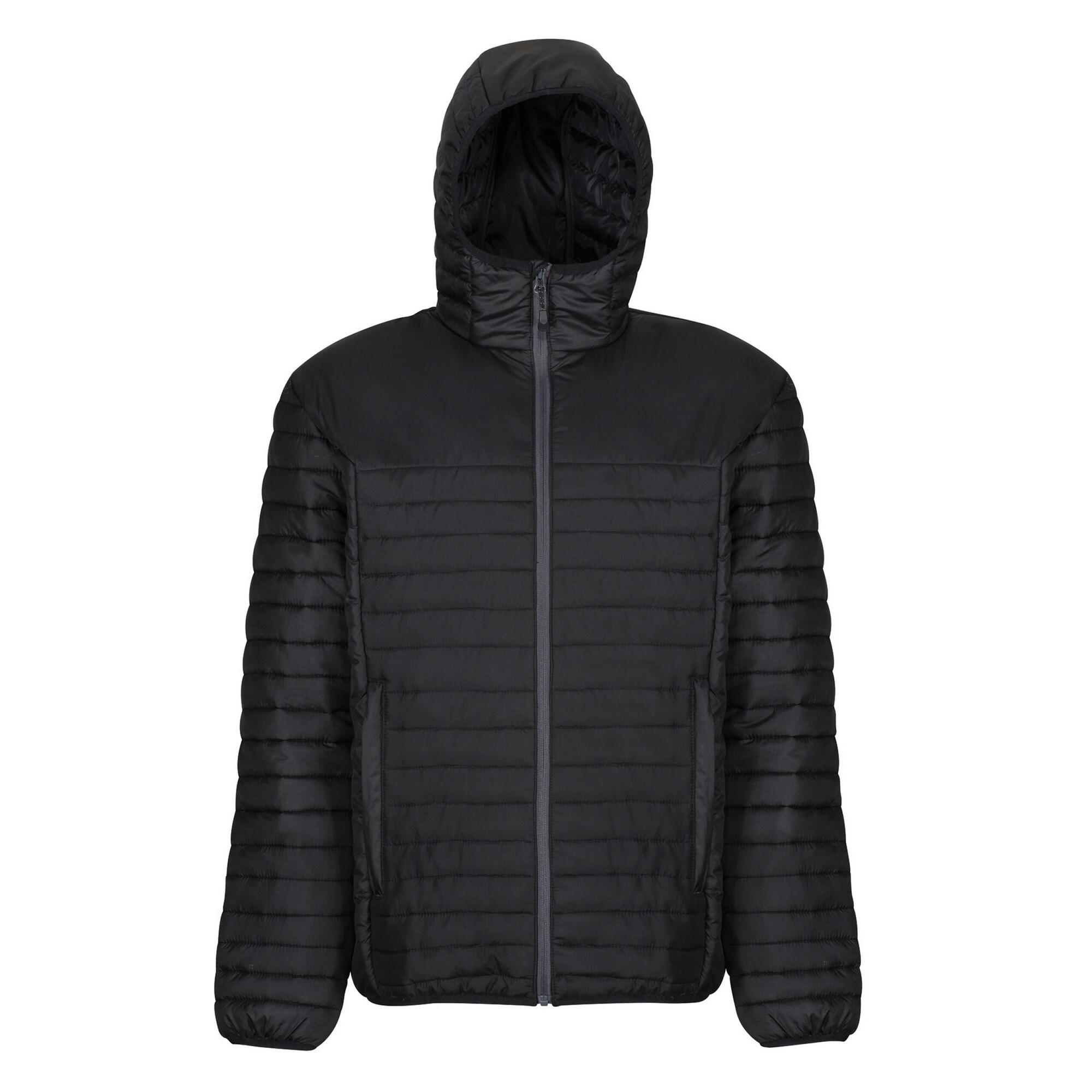 Men's quilted jacket (Black)