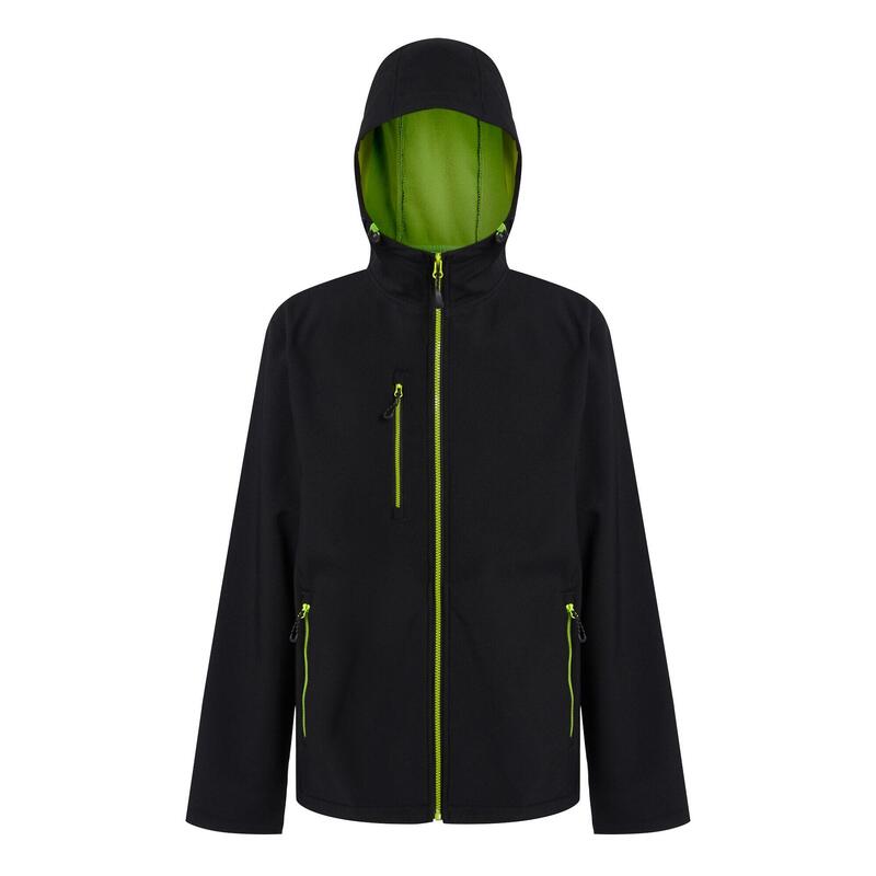 Veste softshell NAVIGATE Homme (Noir / Vert citron)