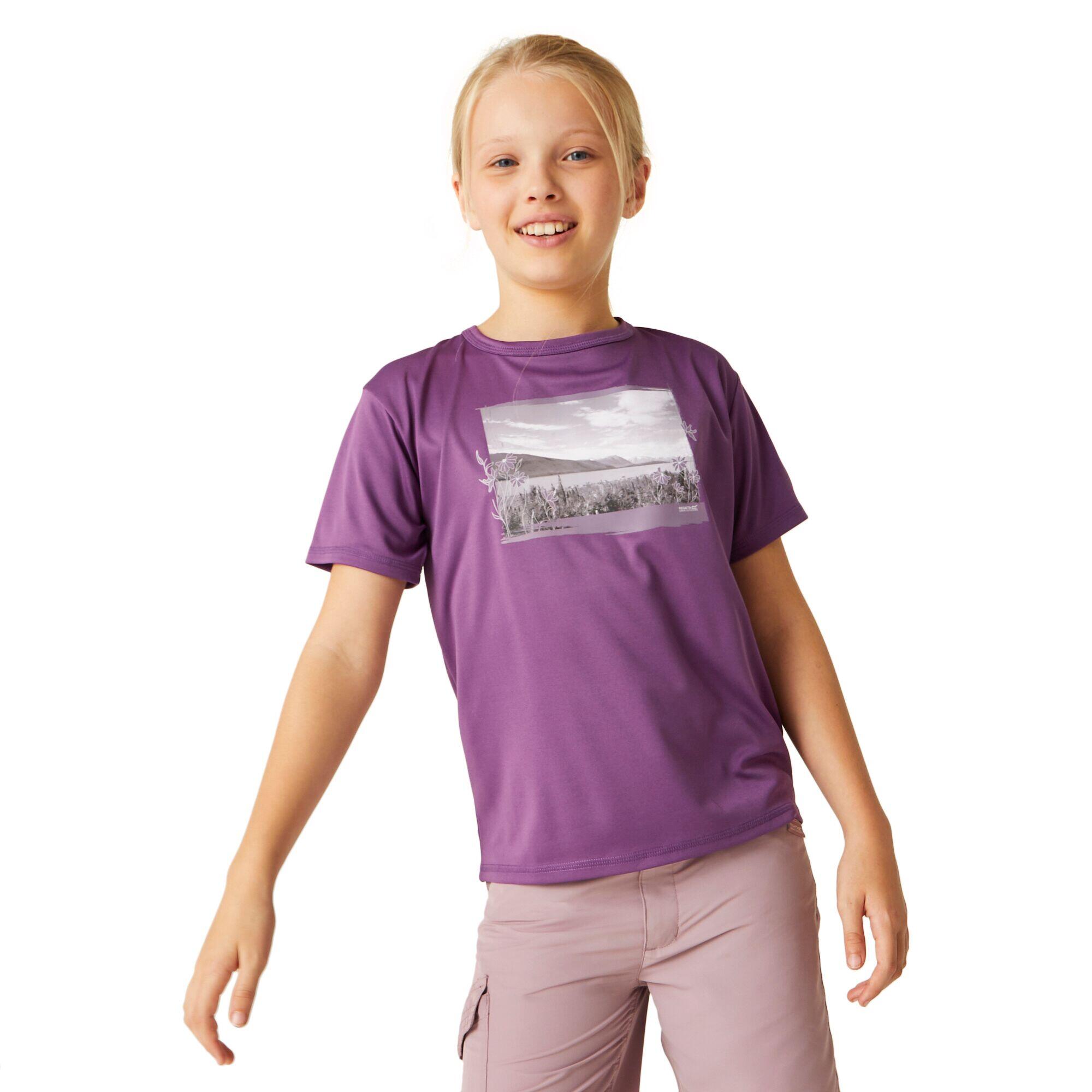 Tshirt ALVARDO Child (Sunset purple)