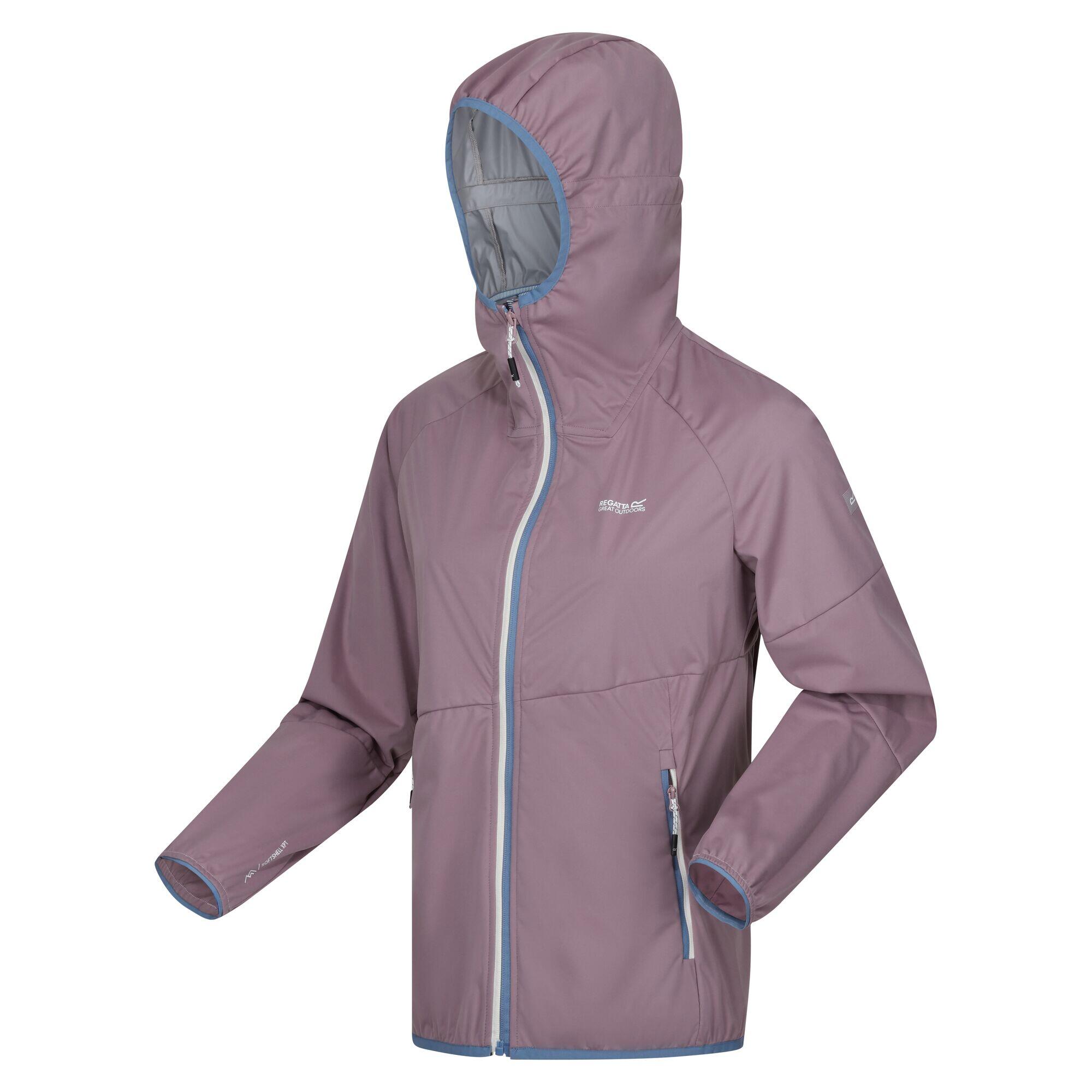 Dames Tarvos VI Waterdichte Jas (Heide/Koronetblauw) 3/5