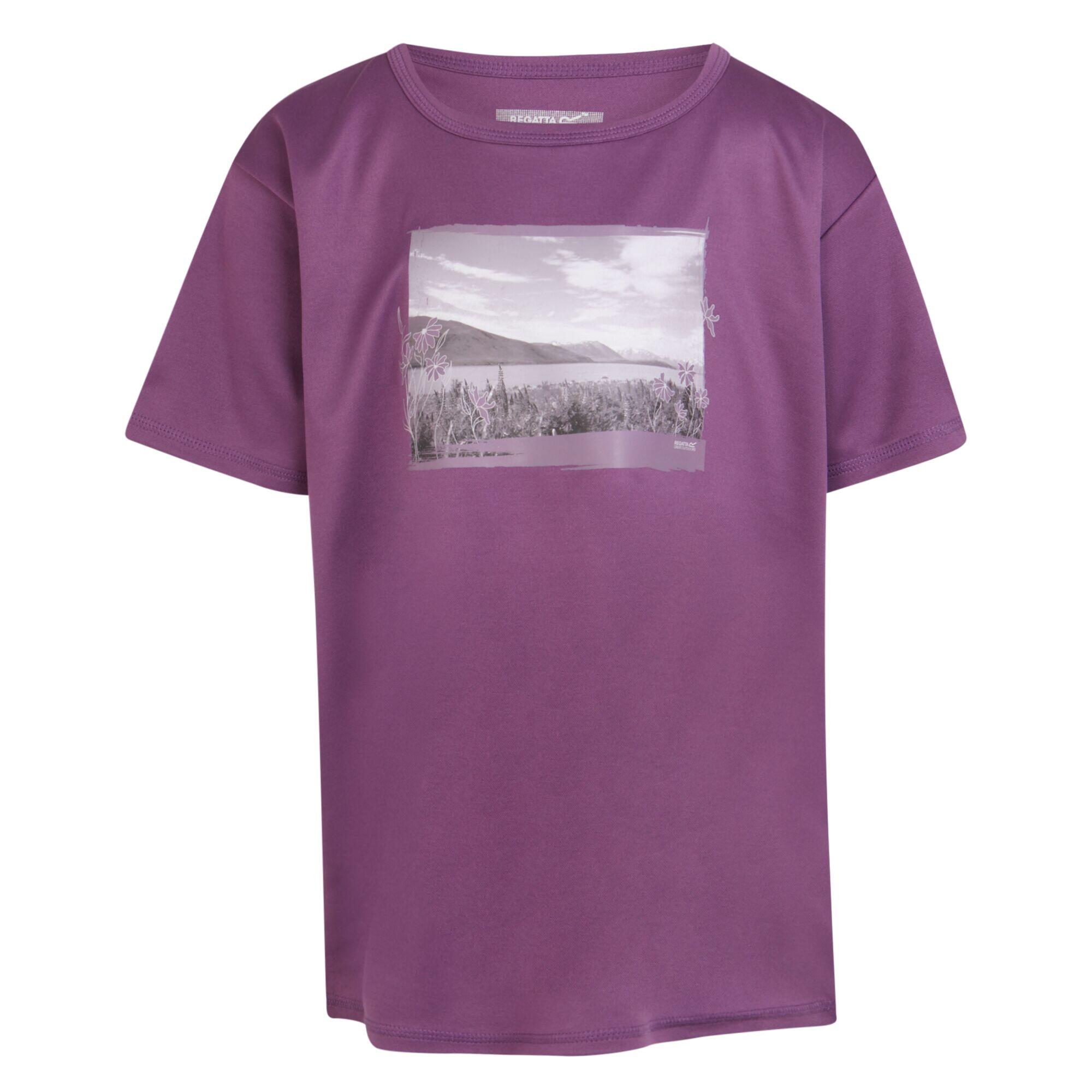 Tshirt ALVARDO Child (Sunset purple)