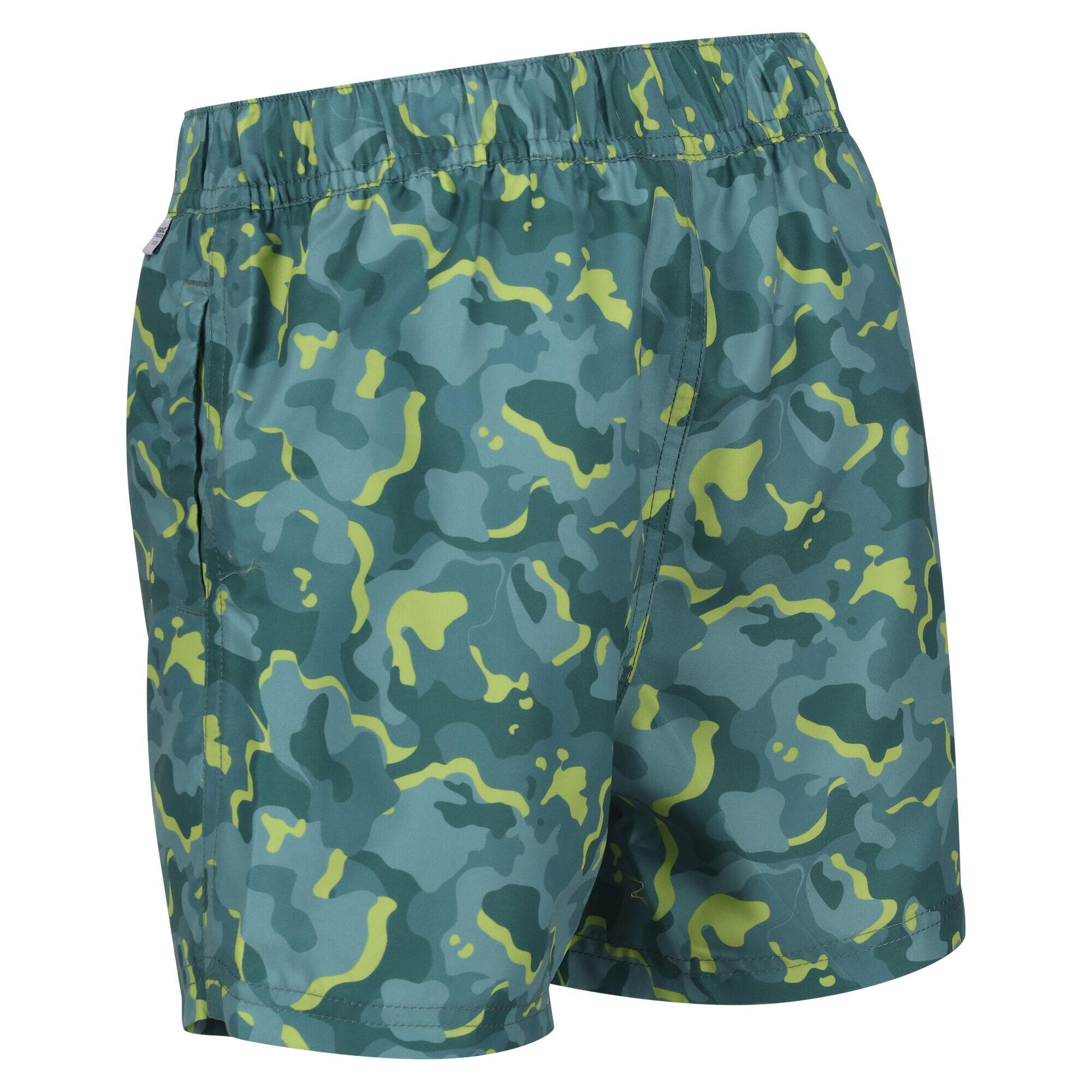 Boys Skander II Camo Swim Shorts (Sea Pine/Green Algae) REGATTA | Decathlon