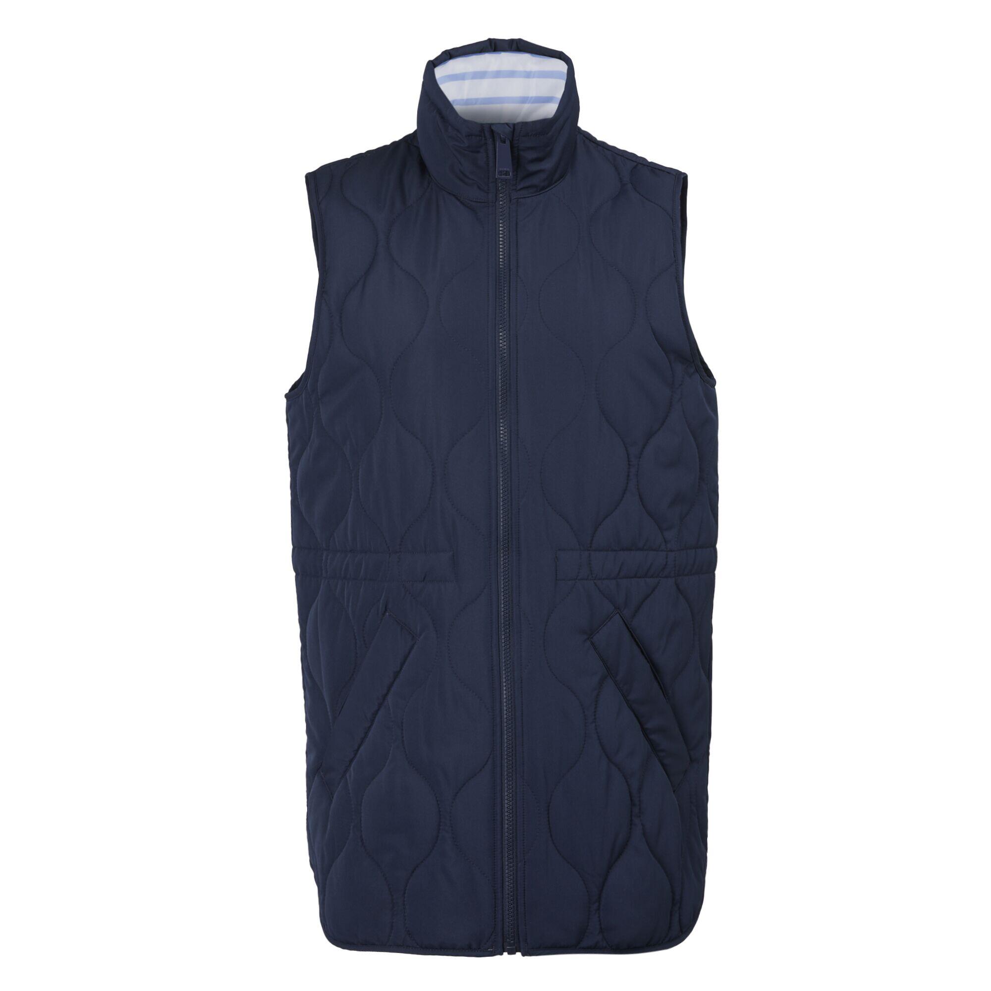 Women's COURCELLE sleeveless jacket (Navy)