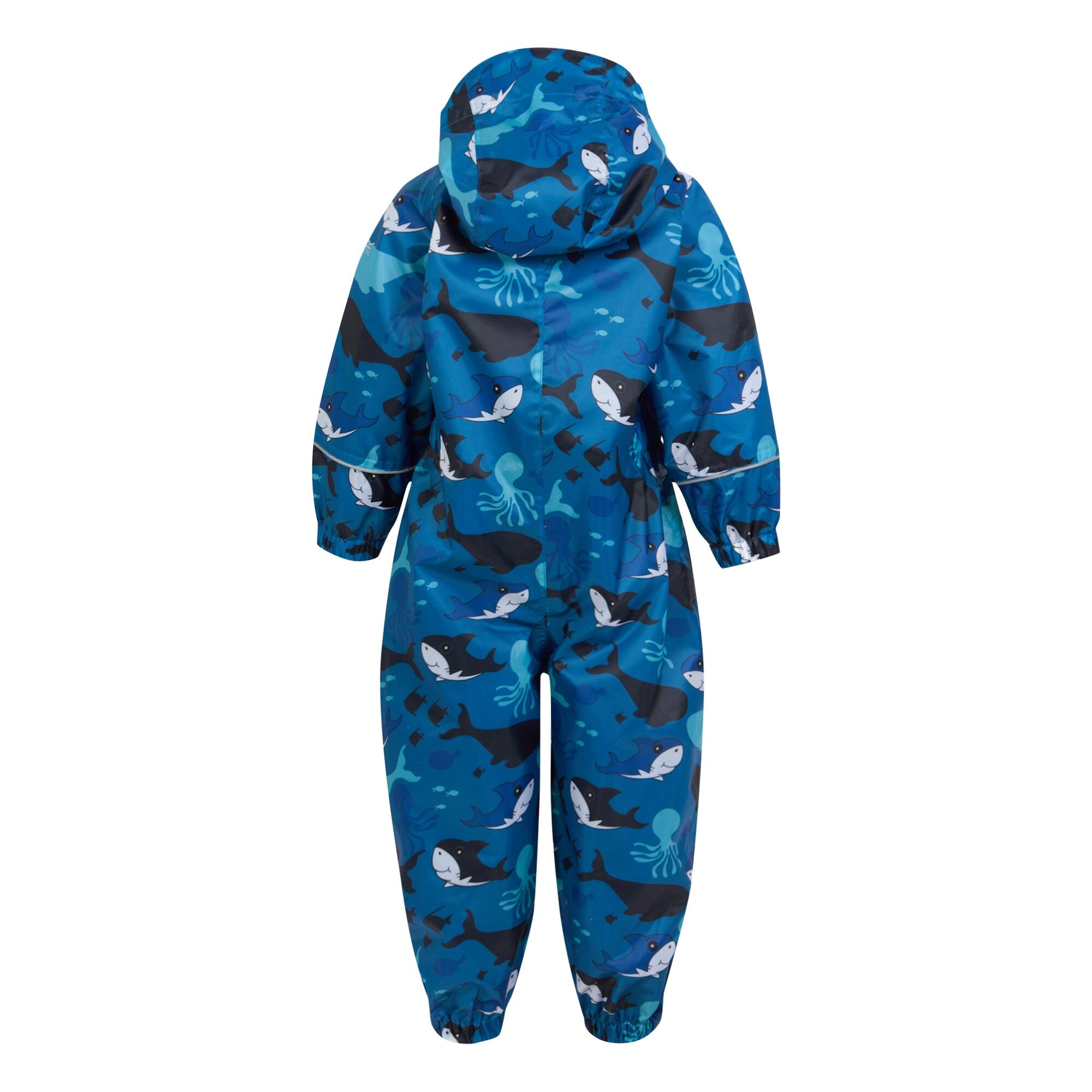 Children's POBBLE rain suit (Blue)