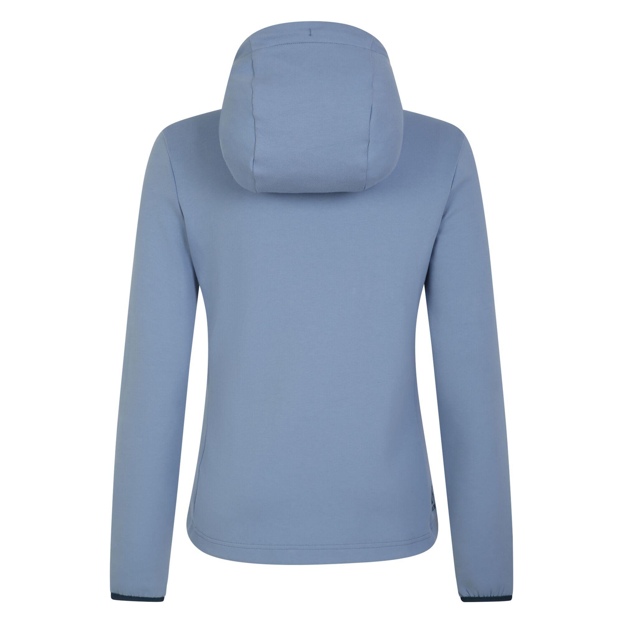 Dames Fleur East Edit  Notion Logo Hybride Jas (Regenachtig Blauw) 2/5