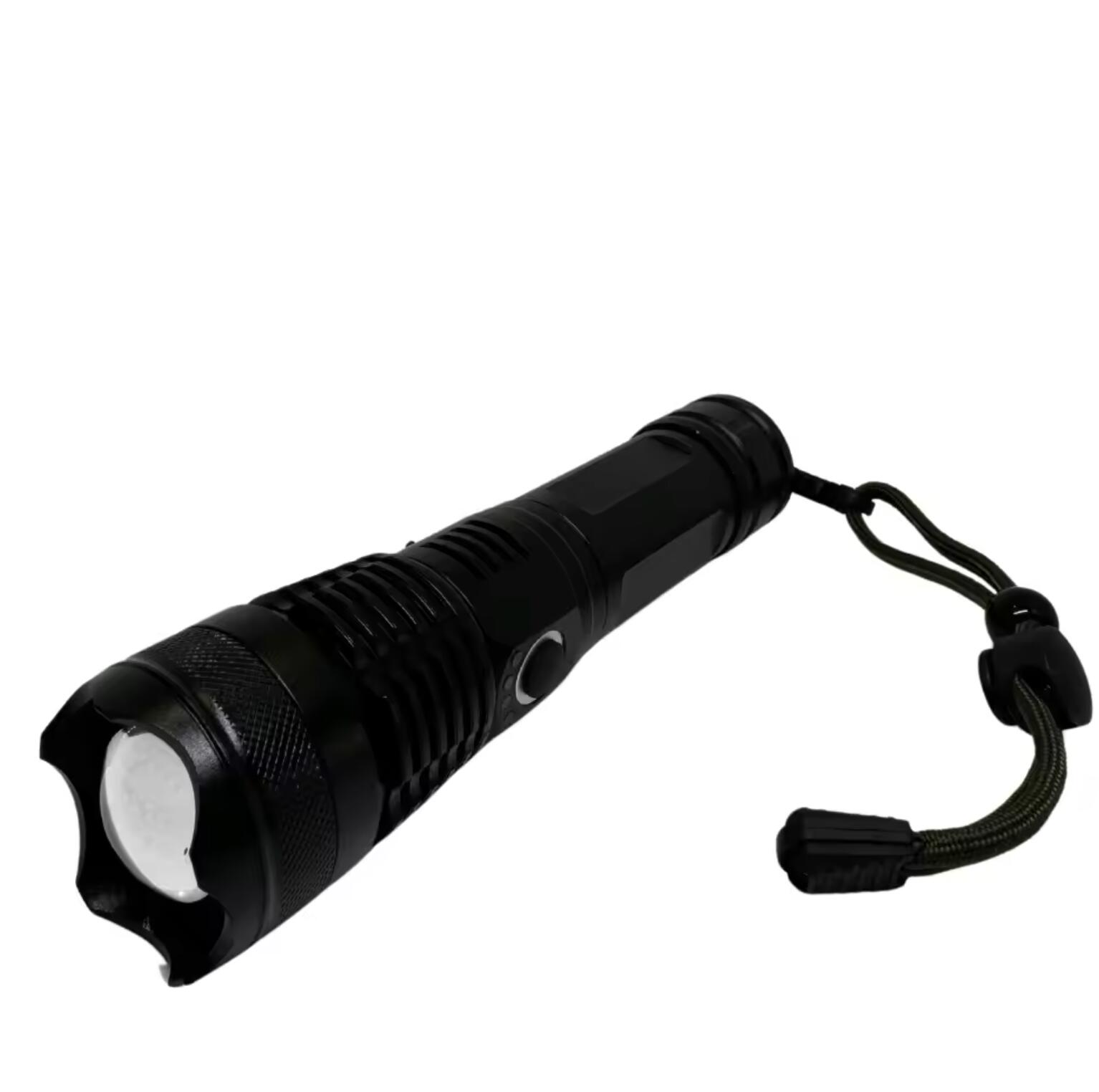 INUITZ Torcia con zoom telescopico Inuitz 10000 lm IP65 luce flash 8 ore ilum