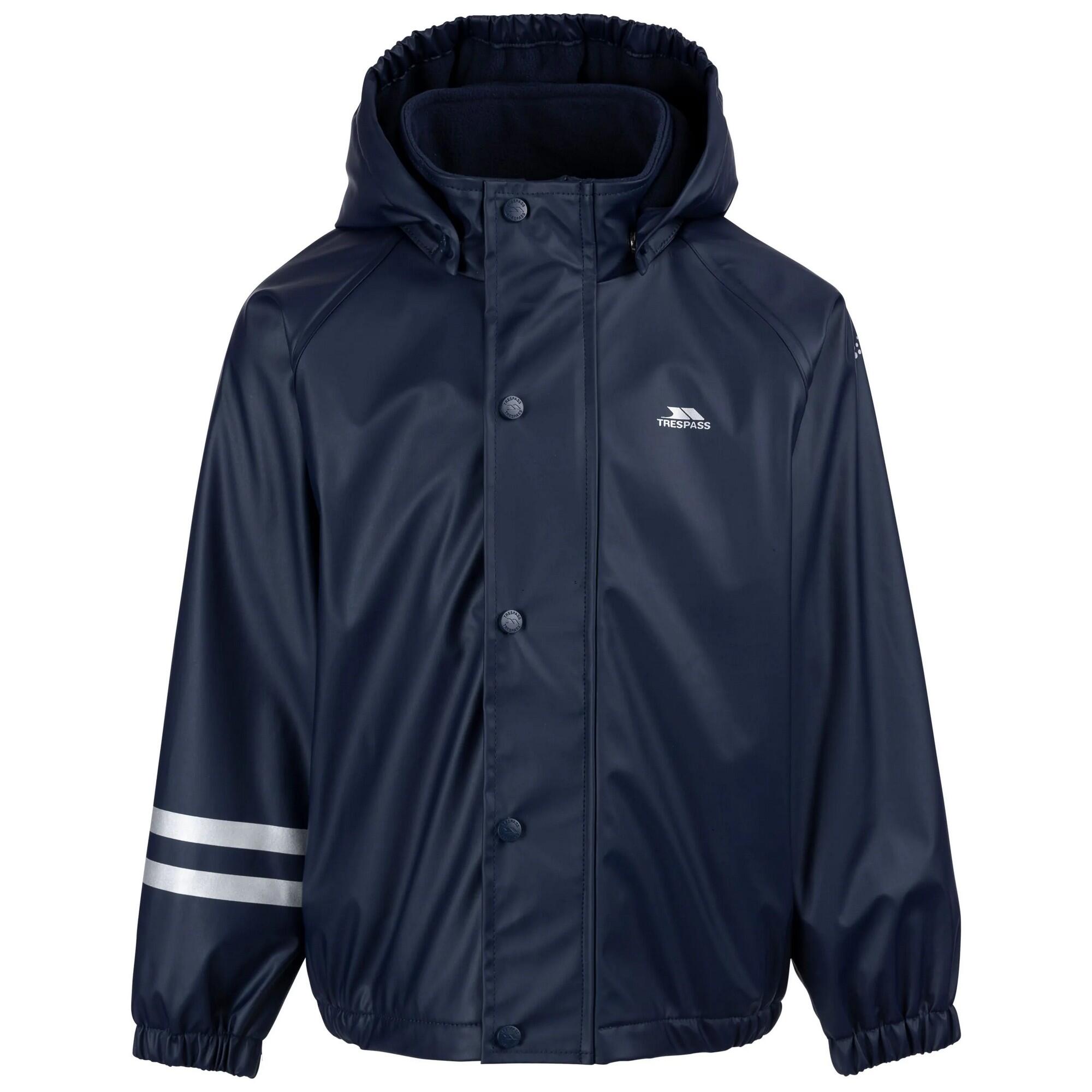 Children's DAIRE waterproof jacket (Navy)