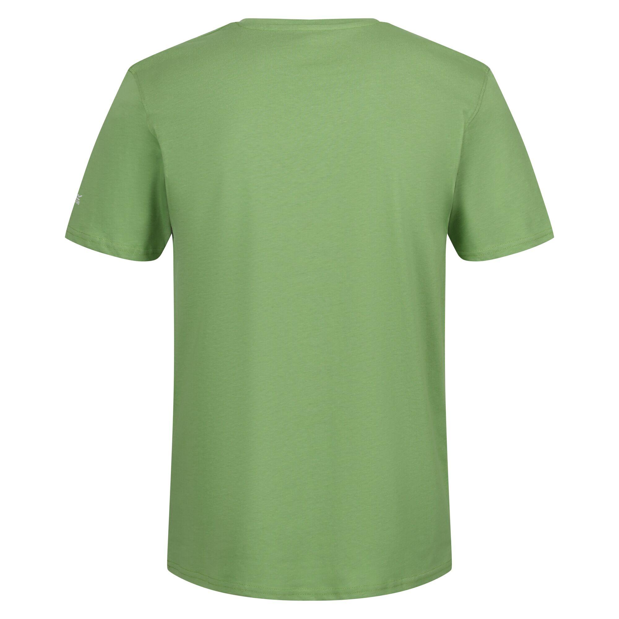 Men's BREEZED T-shirt (Piquant green)