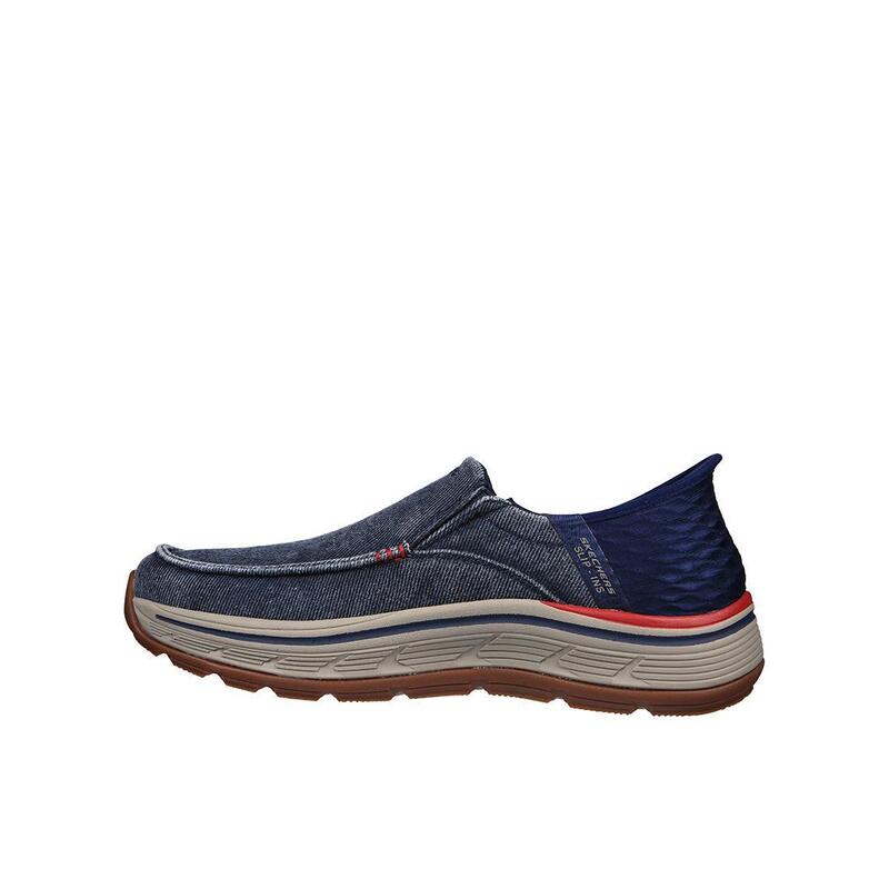 Zapatillas Deportivas Caminar Hombre Skechers 204839_NVY Azul marino
