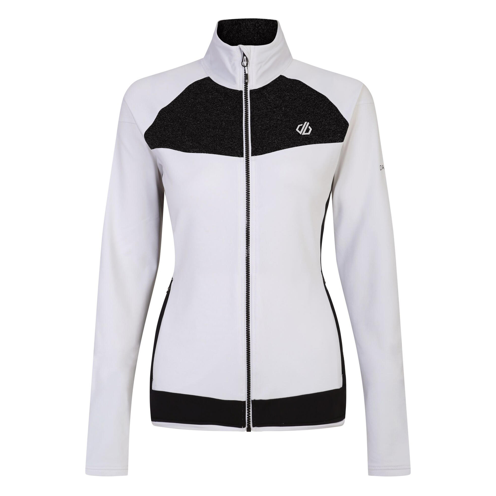 Dare 2b - Polaire Elation Femme (blanc / Noir) - Sweat-shirt - Blanc|noir - 52 2xl - Decathlon