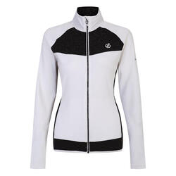 Polaire ELATION Femme (Blanc / Noir)