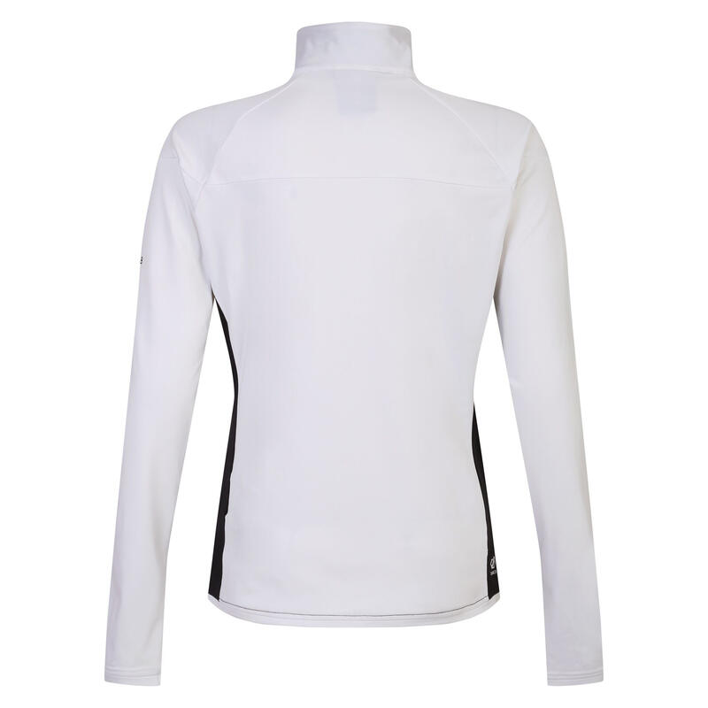 Dames Elation II Core Stretch Gerecycleerde Fleece (Wit/zwart)