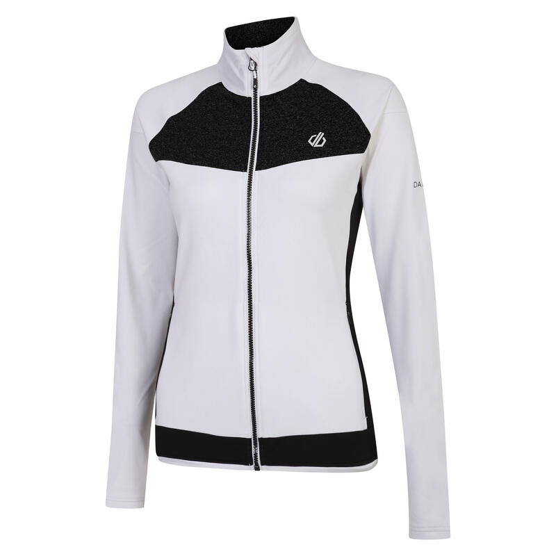 Polaire ELATION Femme (Blanc / Noir)