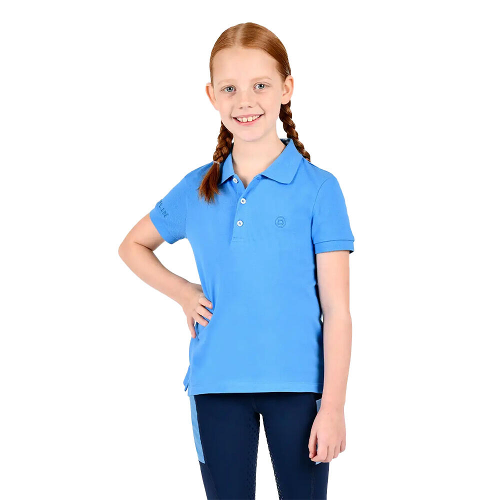 Polo DARCY da bambino (azzurro)