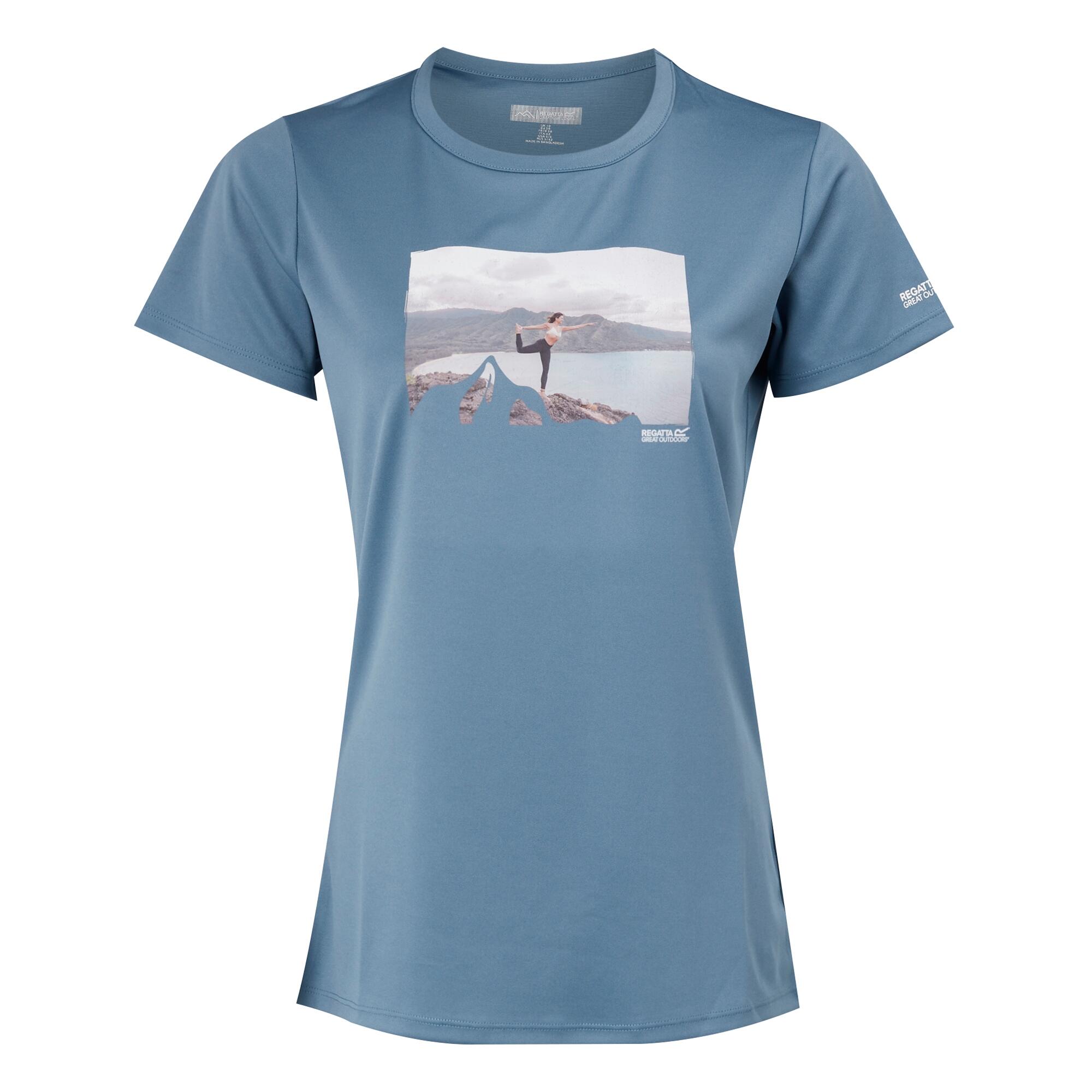 Tshirt FINGAL da donna (Blu)