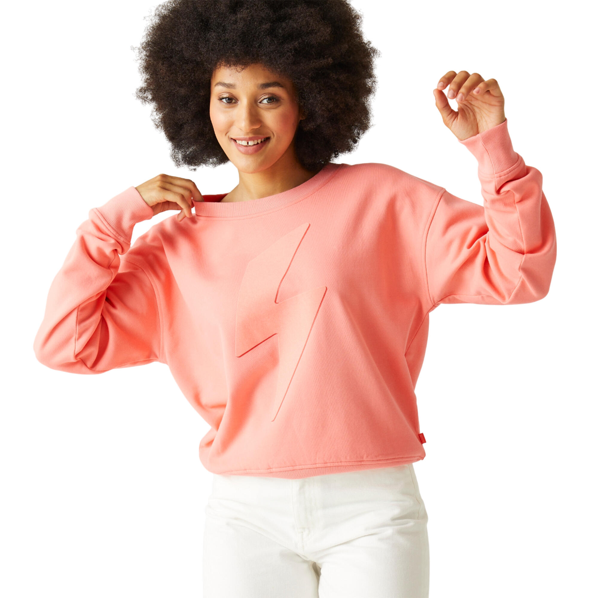 Women's AVIKA sweatshirt (Shell pink)