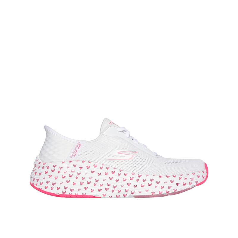 Zapatillas Deportivas Caminar Mujer Skechers 129630_WPK Blancas con Cordones