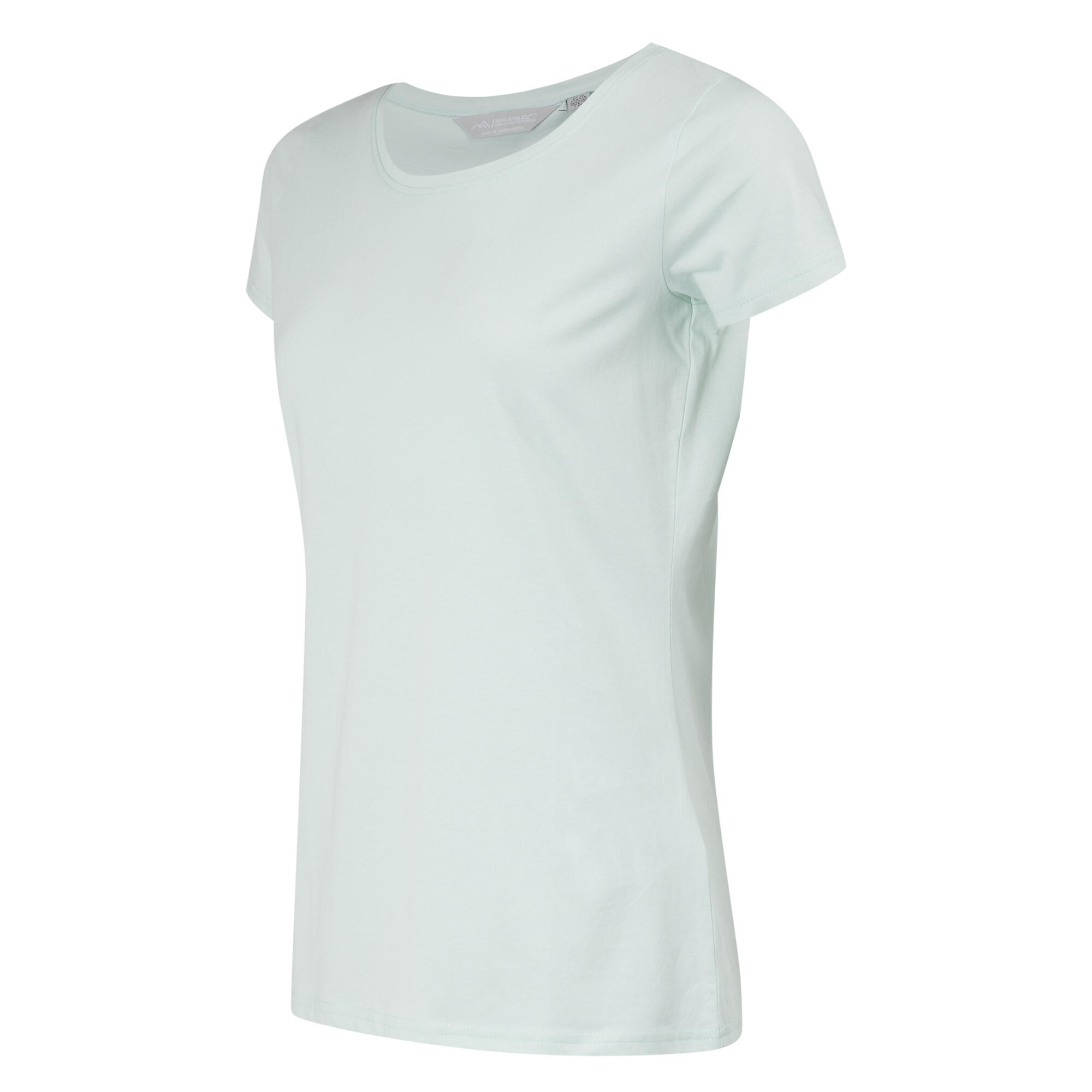 Womens/Ladies Carlie TShirt (Bleached Aqua) 3/5