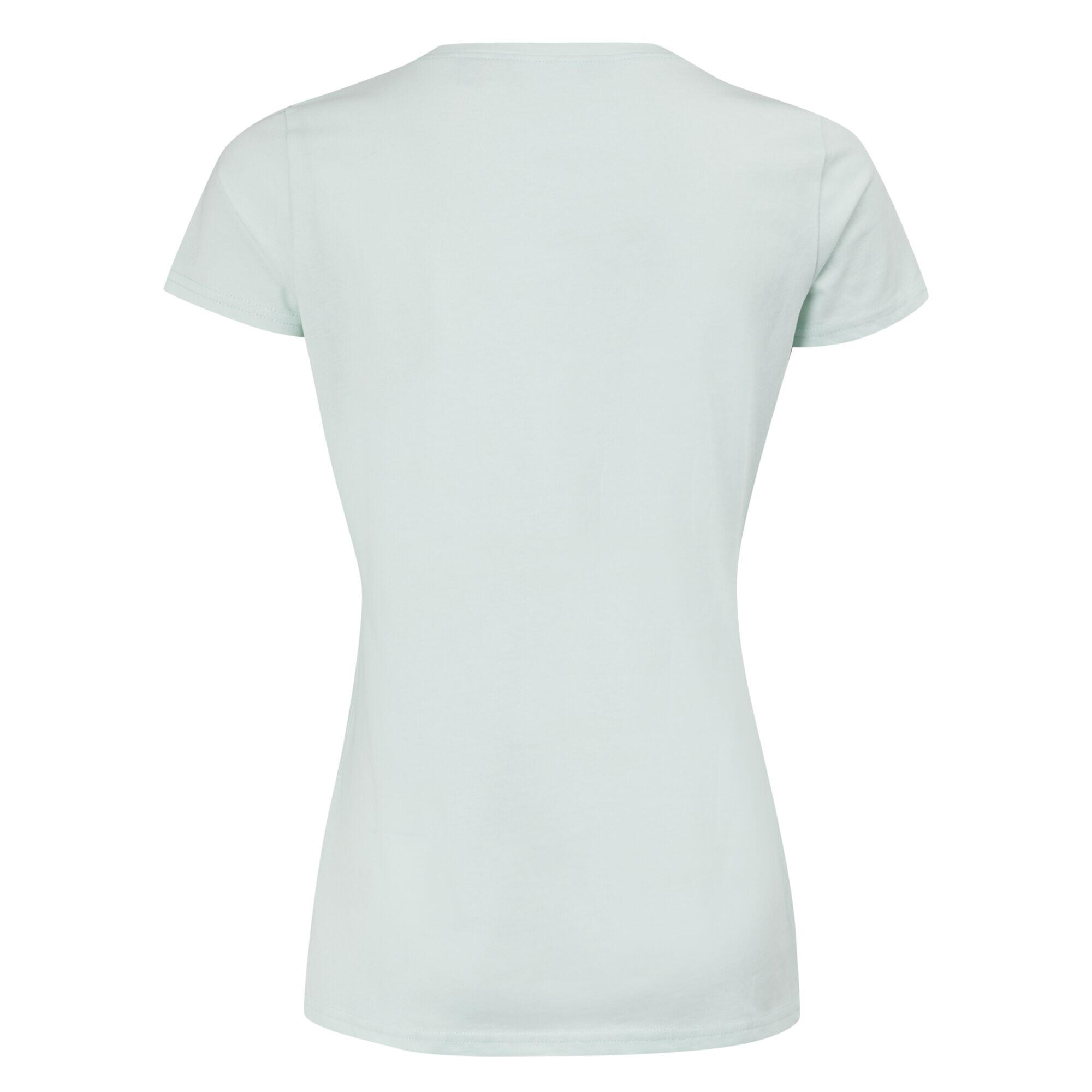 Womens/Ladies Carlie TShirt (Bleached Aqua) 2/5