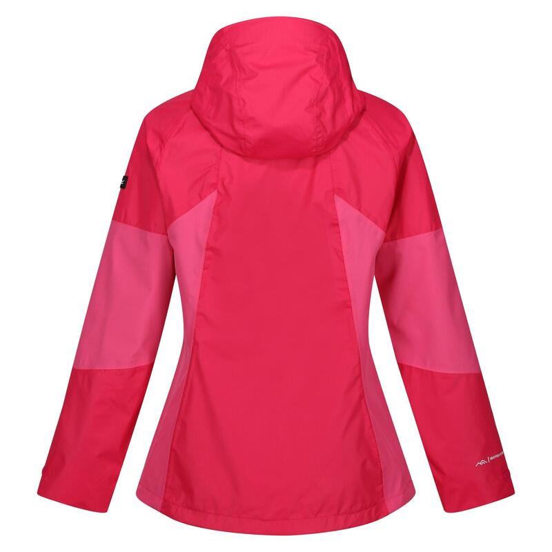 Veste imperméable HIGHTON Femme (Rose fluo / Flamant rose)