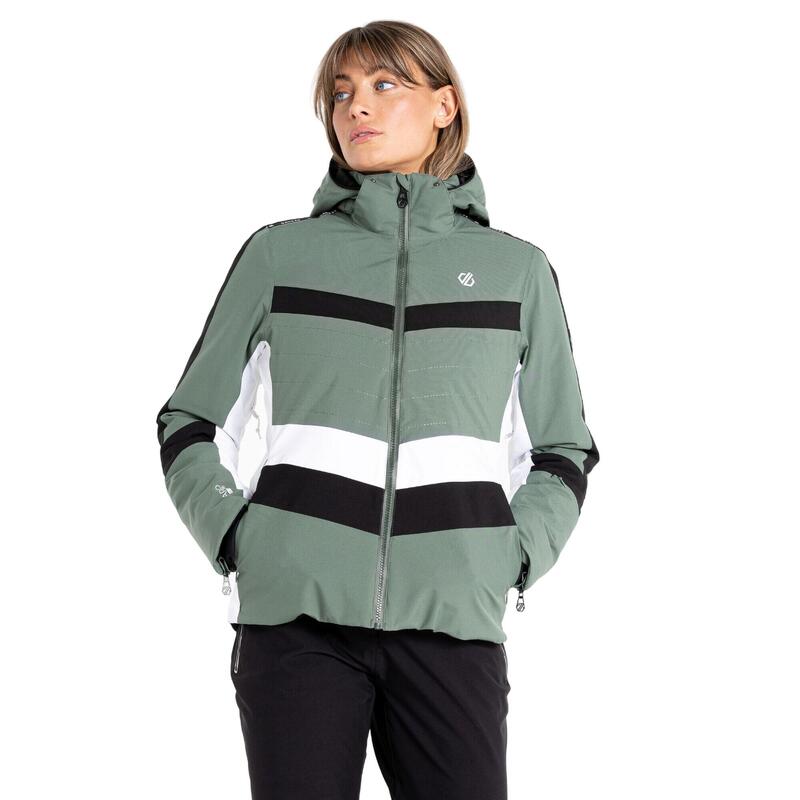 Blouson de ski PROVENANCE Femme (Vert canard)