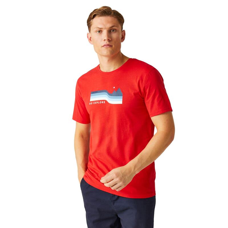 Tricou Pilates Regatta Cline VIII Go Explore Bărbați