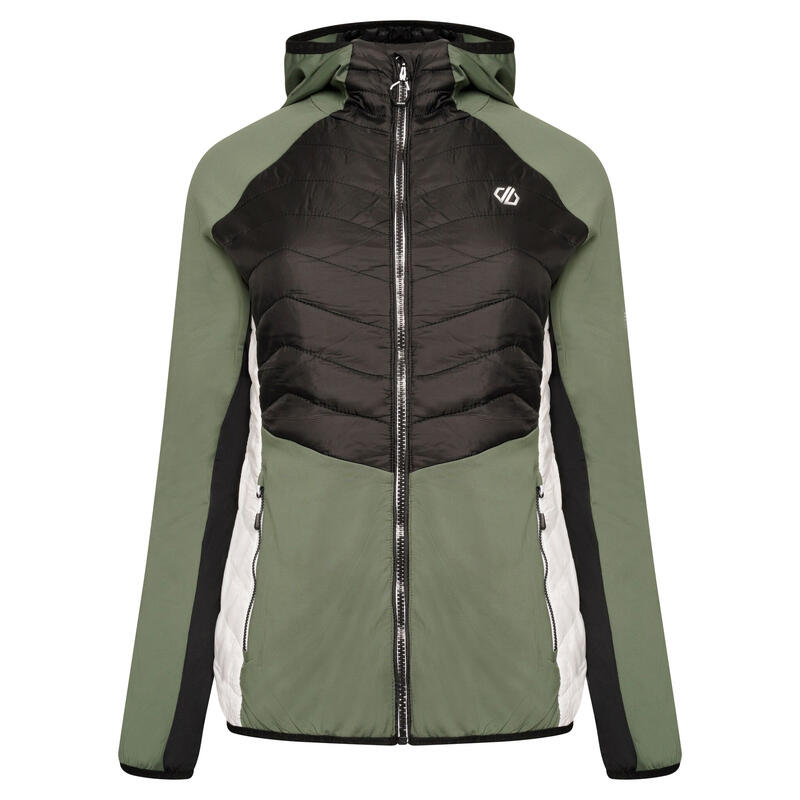 Chaqueta Surmount II de Lana para Mujer Verde Pato, Negro