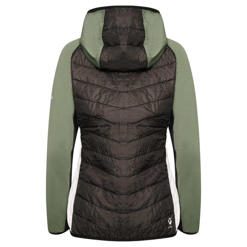 Chaqueta Surmount II de Lana para Mujer Verde Pato, Negro