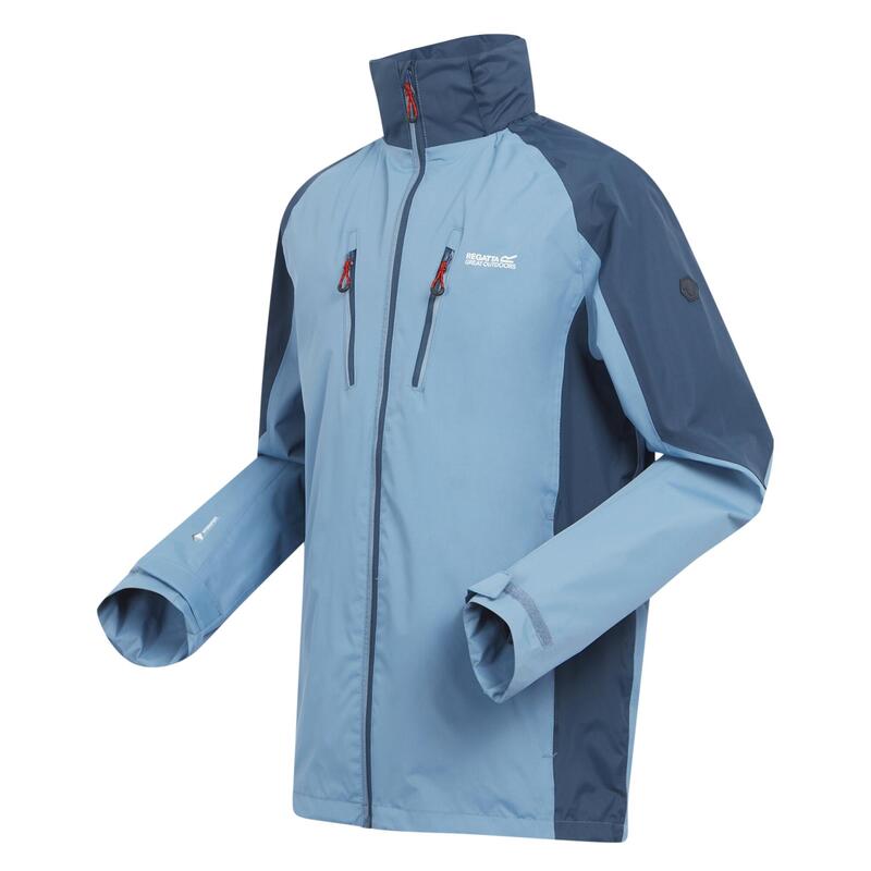 Veste imperméable CALDERDALE Homme (Bleu / Denim sombre)